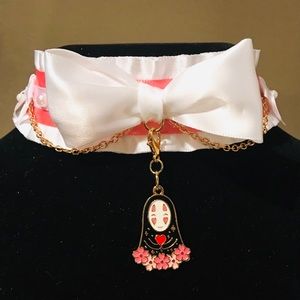 Ghost spirit cosplay anime ddlg Choker
